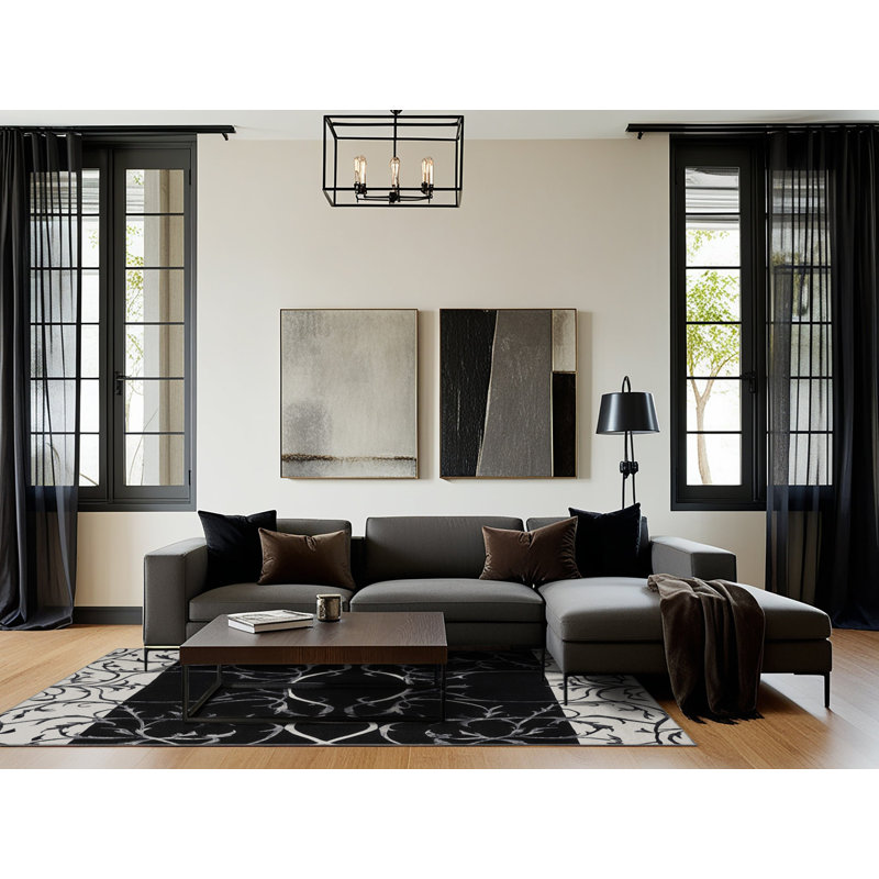Gothic Grace Rug, Square 8'