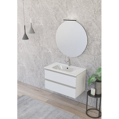 Abigeal Single Vanity with Integrated Basin