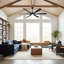 68"/78" Modern 6-Blade Large Indoor LED Ceiling Fan with Remote Control and Light Kit -1346581183-1353554858