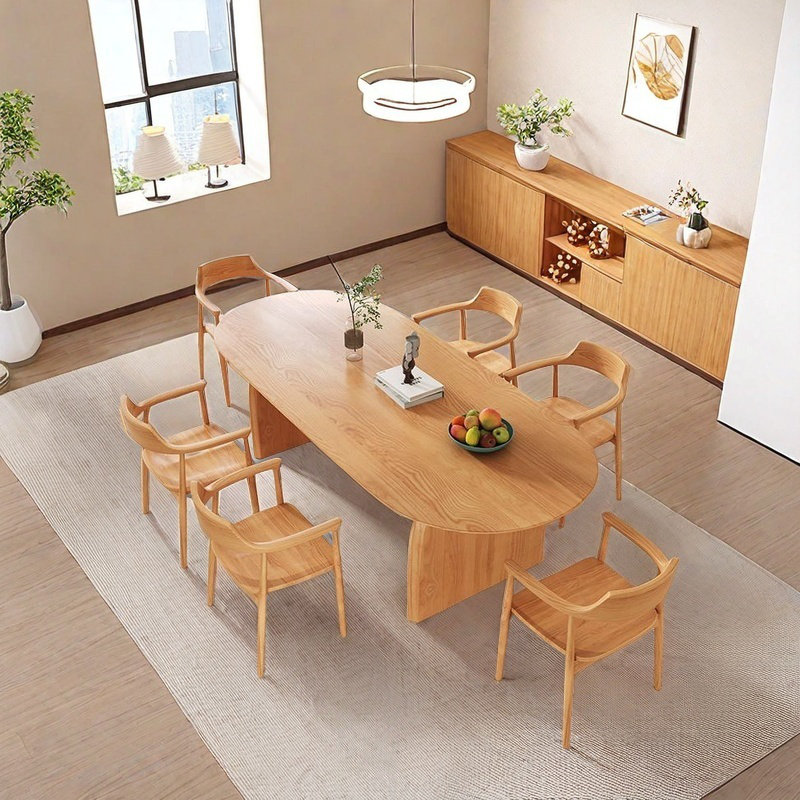 Ensemble de table de salle à manger Simple, H 29,53 po x L 86,61 po x l 35,43 po