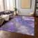 Machine Washable Indoor/Outdoor Xhevrie Lavender Rug