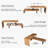 Dustin TV Stand for TVs up to 88"