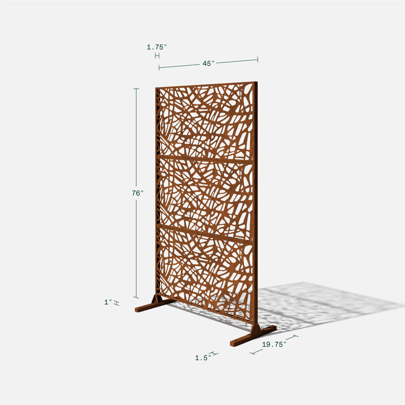 Ensemble de moustiquaires en plastique Screen Series, H 76 po x l 42 po x P 1 po, Rouille