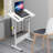 Adjustable Height Standing Desk Portable Laptop Desk Rolling Computer Stand