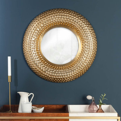 Sarafina Aluminium Circle Wall Mirror