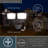 2 - Head LED Hardwired Dusk to Dawn Outdoor Security Flood Light with Motion Sensor and Timer-86691172
