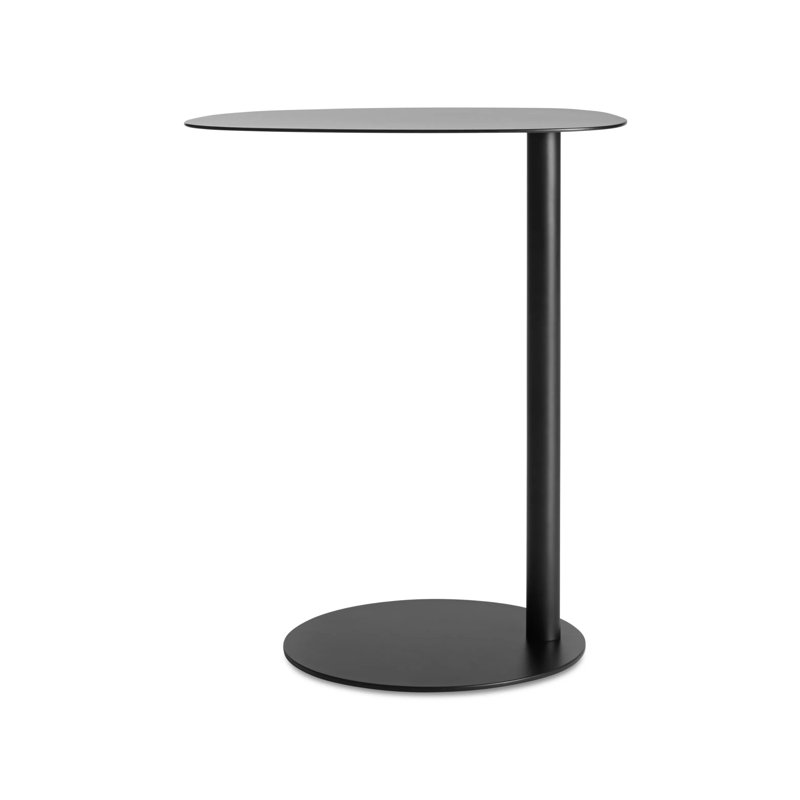 Table de bout Swole, Noir, H 25 po x l 20 po x P 15 po
