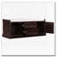Banc de rangement avec 2 tiroirs et 2 armoires, banc à chaussures avec coussin amovible pour le salon, vestibule-1881618309