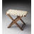 Faison Leather and Wood Luggage Rack-113062528