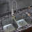 Aries 32.4'' L Double Bowl Stainless Steel Kitchen Sink