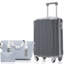 Ensemble de bagage à main 20 pièces 3 pièces avec roulettes, valise légère en ABS rigide pour les escapades de fin de semaine, voyage d'affaires-129391705