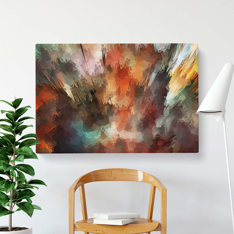 The Future in Abstract - Wrapped Canvas, 60 cm H x 90 cm W