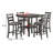 Cull 4 - Person Four Leg Base Dining Set-977192475