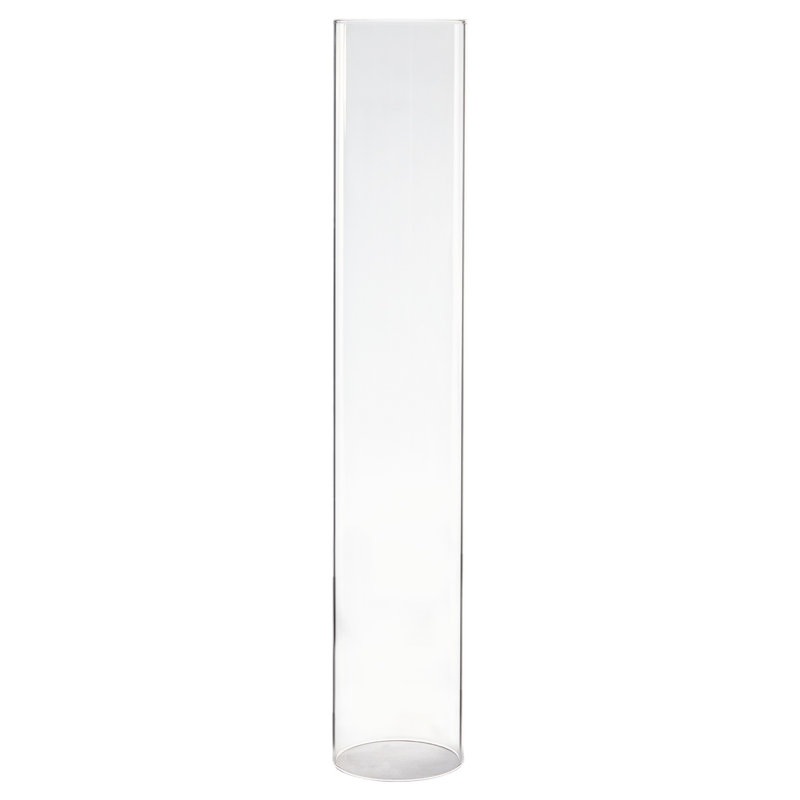 Glass Tabletop Hurricane, 22" H x 4" W x 4" D