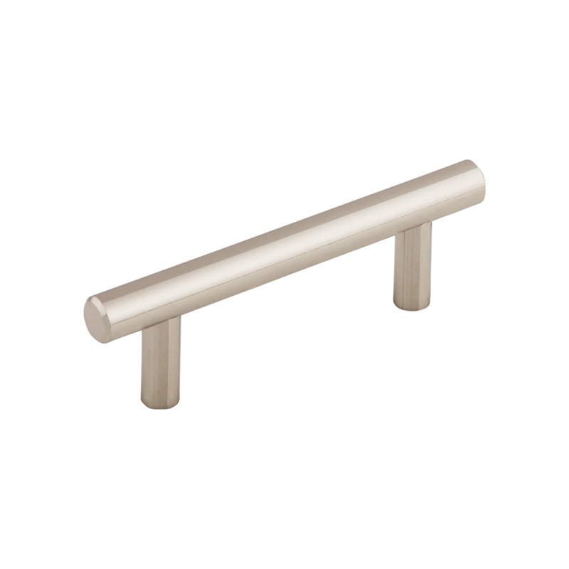 Hopewell Bar Pull, Polished Nickel, 3" Center to Center