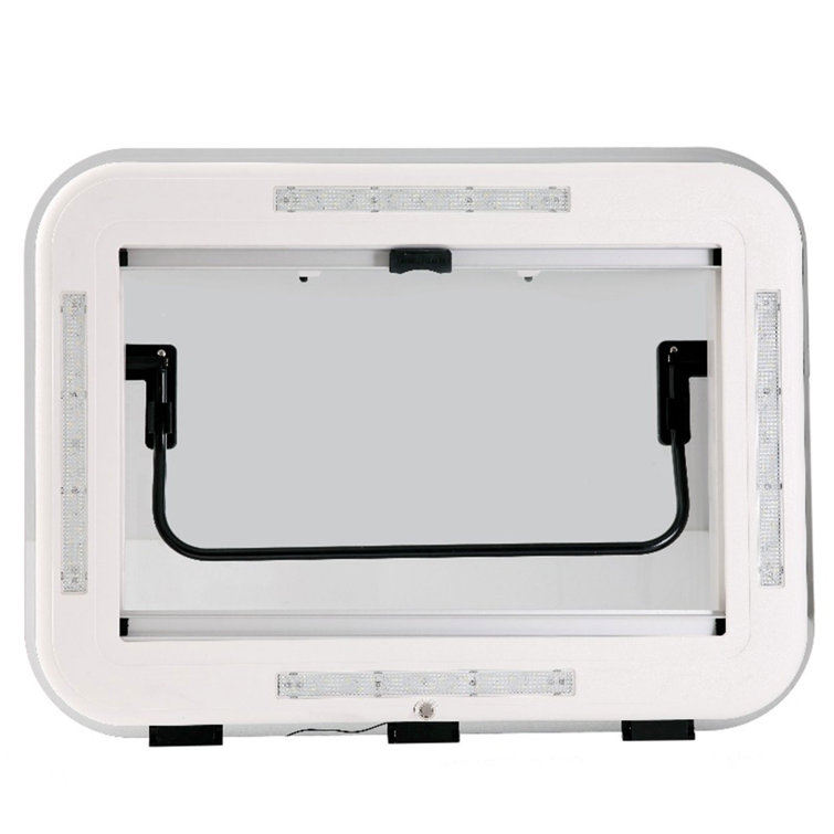 RV Window Camper RV Roof Window with LED Light