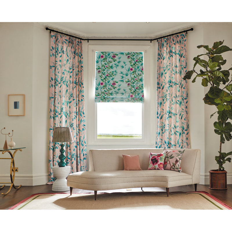 Marie Fabric, Rose/Lagoon