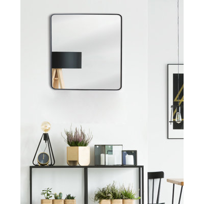Metal Framed Wall Mounted Accent Mirror