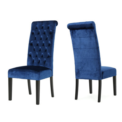 Petersburg 19.49'' H Tufted Upholstered Side Chair