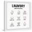 Laundry Cycle - Single Picture Frame Print-659242280
