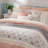 9 Piece Percale Comforter Set Blush