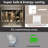 48" W x 32" H Manvitha Rectangular Silver Aluminum Frame Recessed/Surface Mount Medicine Cabinet with Anti-Fog Mirrors, 3 Color Temperatures Dimmable Lights and Adjustable Glass Shelves for Bathroom-1019624976
