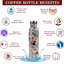 Imprimé floral 34 oz Bouteille d'eau