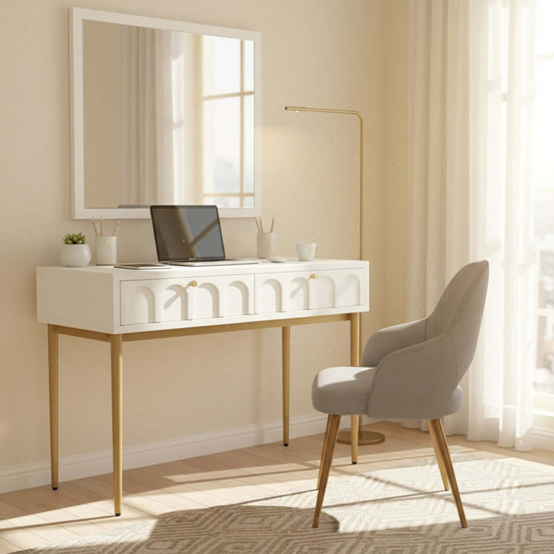 Valor Dressing Table with 2 Drawers