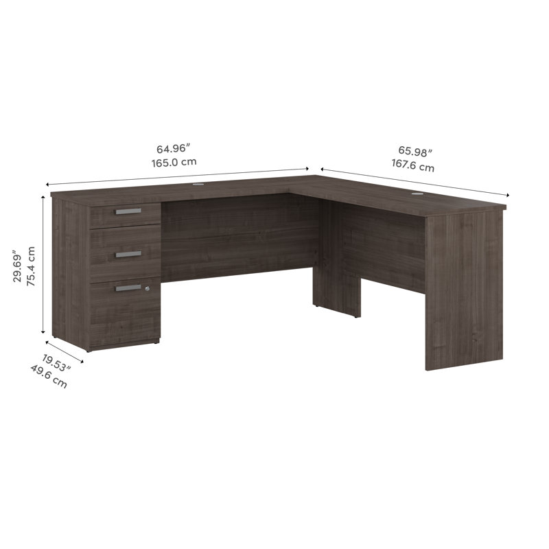 Bureau 65 po Aralee, Érable gris moyen