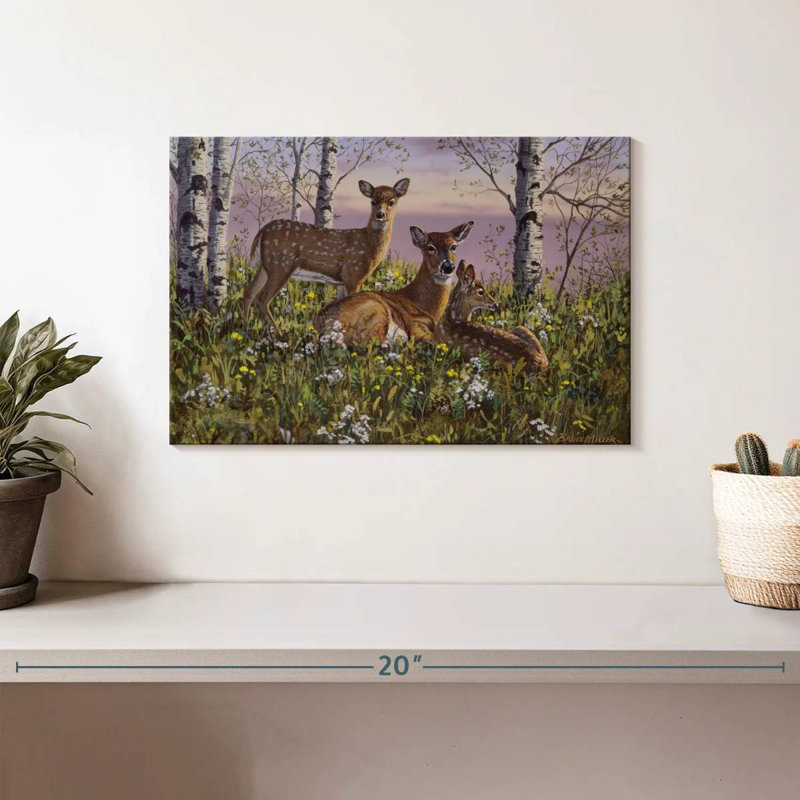 Brampt Spring Twins, 8" H x 12" W