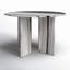 Arian 48'' Round Marble Dining Table