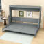 Lit escamotable en bois avec tablettes de rangement et lattes-1713509447-1713509444