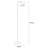 58.95'' Black Arched Floor Lamp