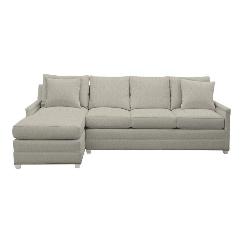 2-Piece Connelly Springs Sectional, Ian Smoke, Casa Blanca, Yes
