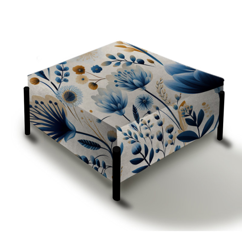 Grand repose-pieds carré Nordic
