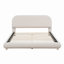 Lit plateforme en tissu d'ameublement Teddy-2078704824-2078704820
