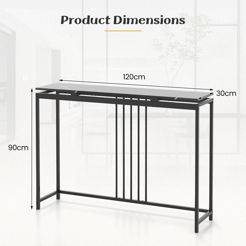 120 cm W Console Table