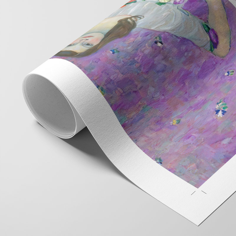 Masterful Snark - The Futur is Femelle - Impression sur toile seulement - NON-CADRE, H 18 po x l 12 po