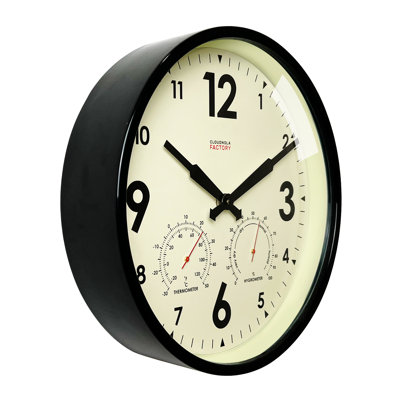 Horloge en métal imperméable