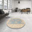 Tapis bleu / beige Grunin-355681717