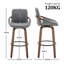 Swivel Upholstered Counter Stool-223297304-223297305