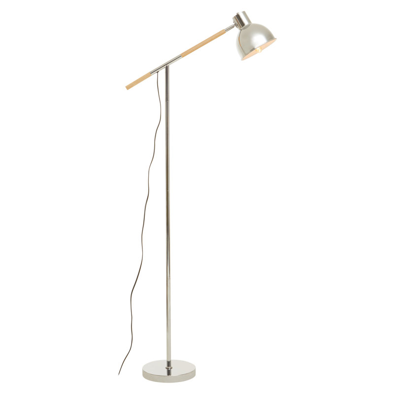 155cm Chrome Column Floor Lamp