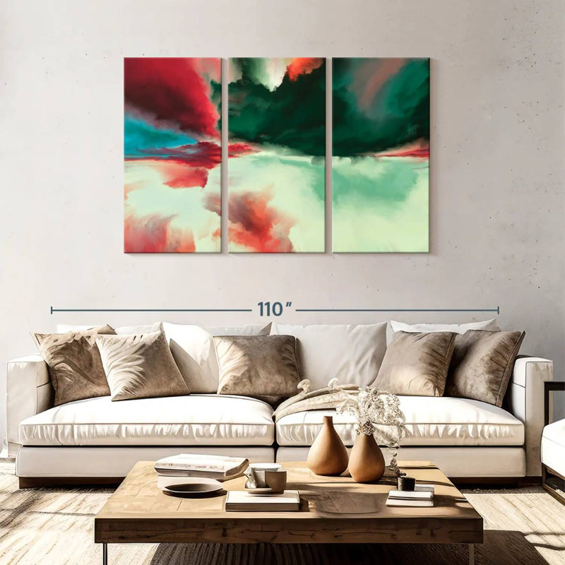 Avery Cloud Sunset, 48" H x 74" W