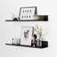 Set of 4 Metal Floating Wall Shelves for Bathroom, Kitchen, Living Room-1146878244