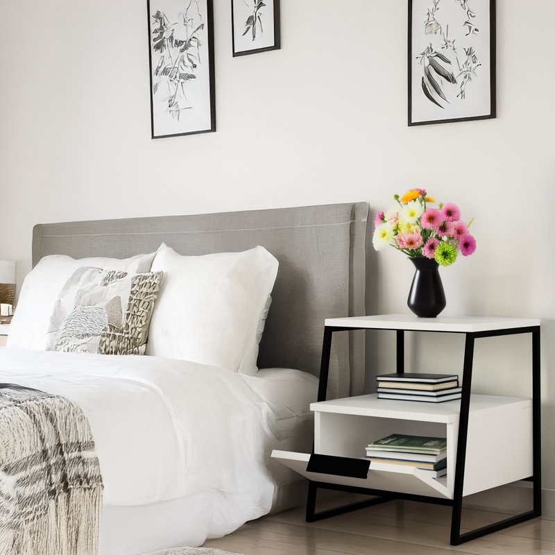 Nightstand With Cabinet
