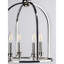Lustre géométrique grise 4 lumières Gatun-1904363693