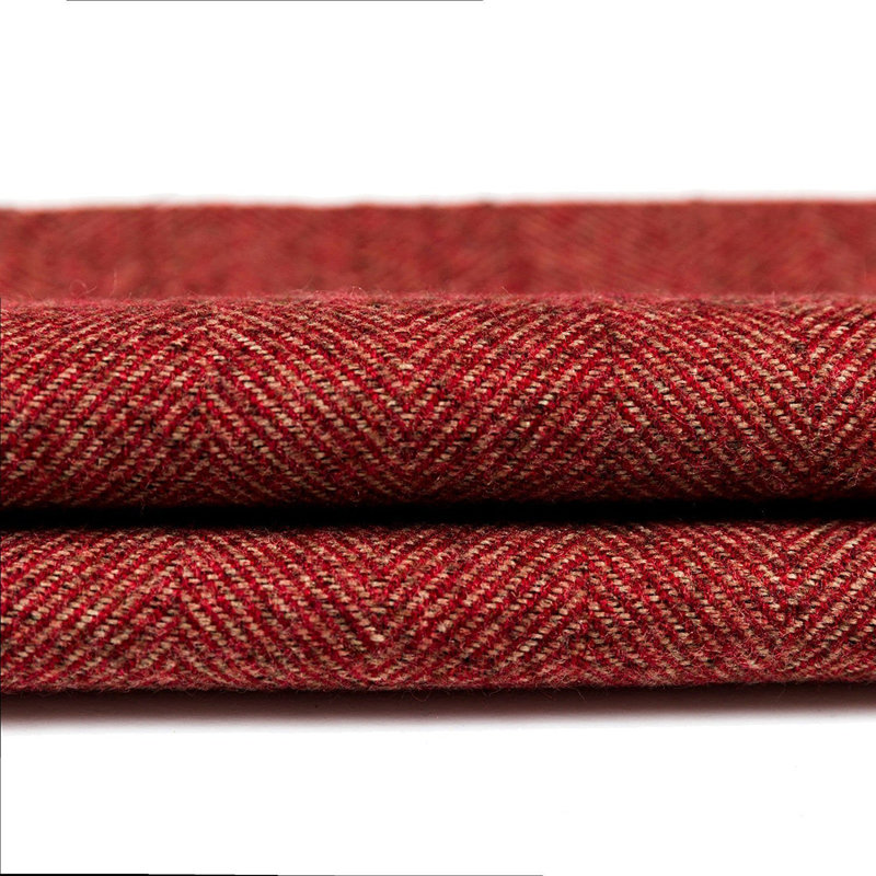 Locklin Throw Blanket, Red/Charcoal, W130 x L200cm