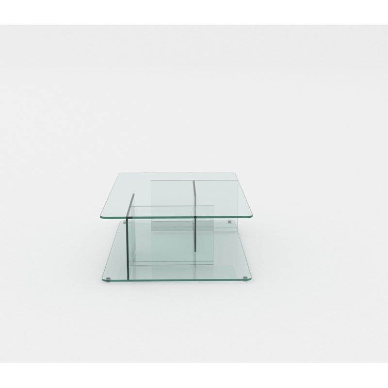 Lucent Glass Coffee Table, Clear