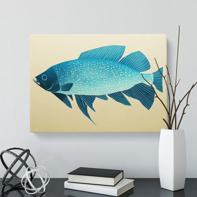 Showstopping Fish - Wrapped Canvas