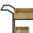 Modern 29" Bar Cart - Natural
